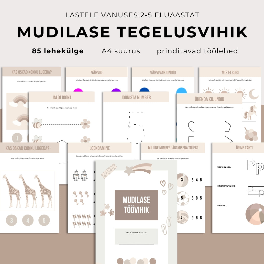 TERVE POE Komplekt: Kõik tarklaps.com tooted (500+ plakatit, kaarti ja töölehte)