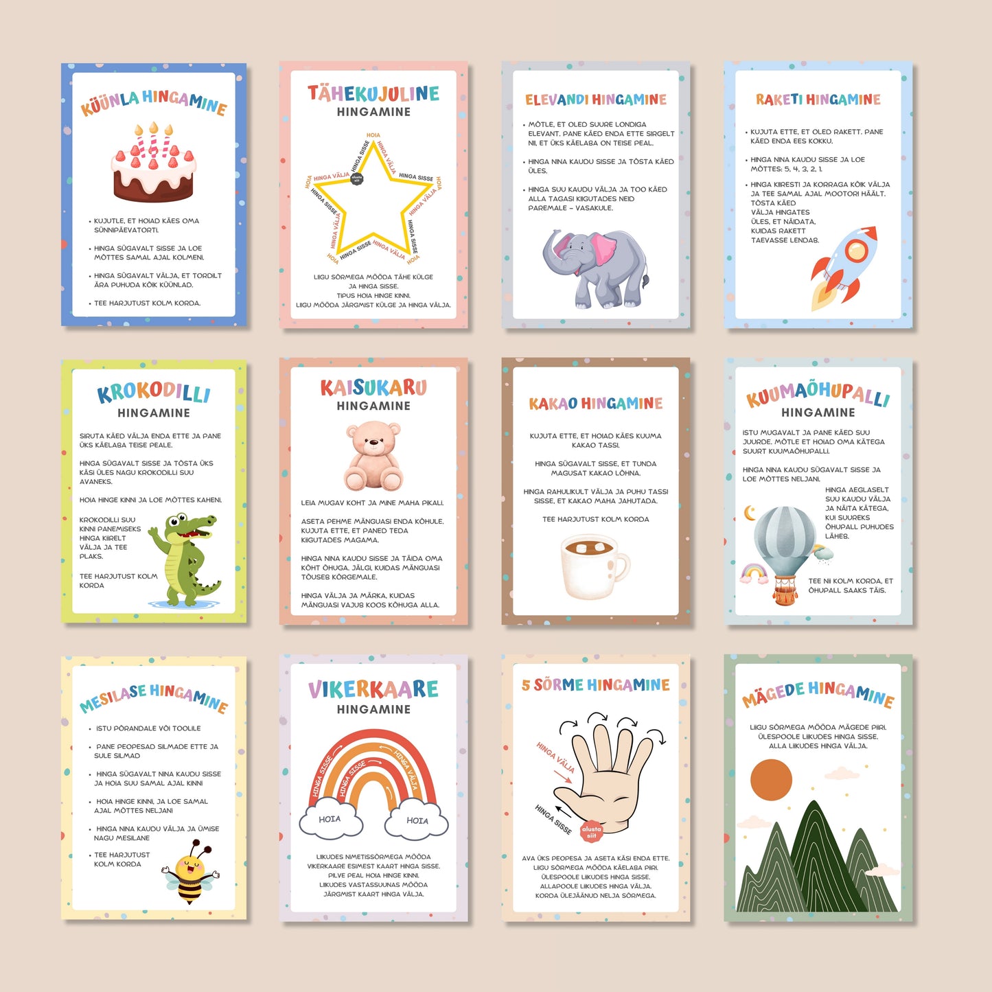 TERVE POE Komplekt: Kõik tarklaps.com tooted (500+ plakatit, kaarti ja töölehte)