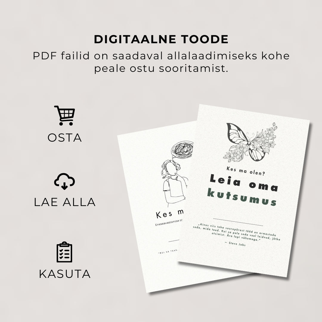 Eneseavastamise komplekt: kes ma olen ja kelleks tahan saada?