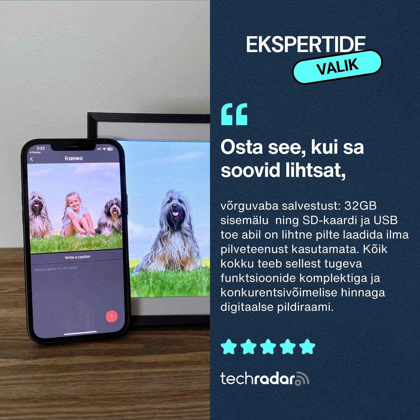 10.1'' Digitaalne pildiraam