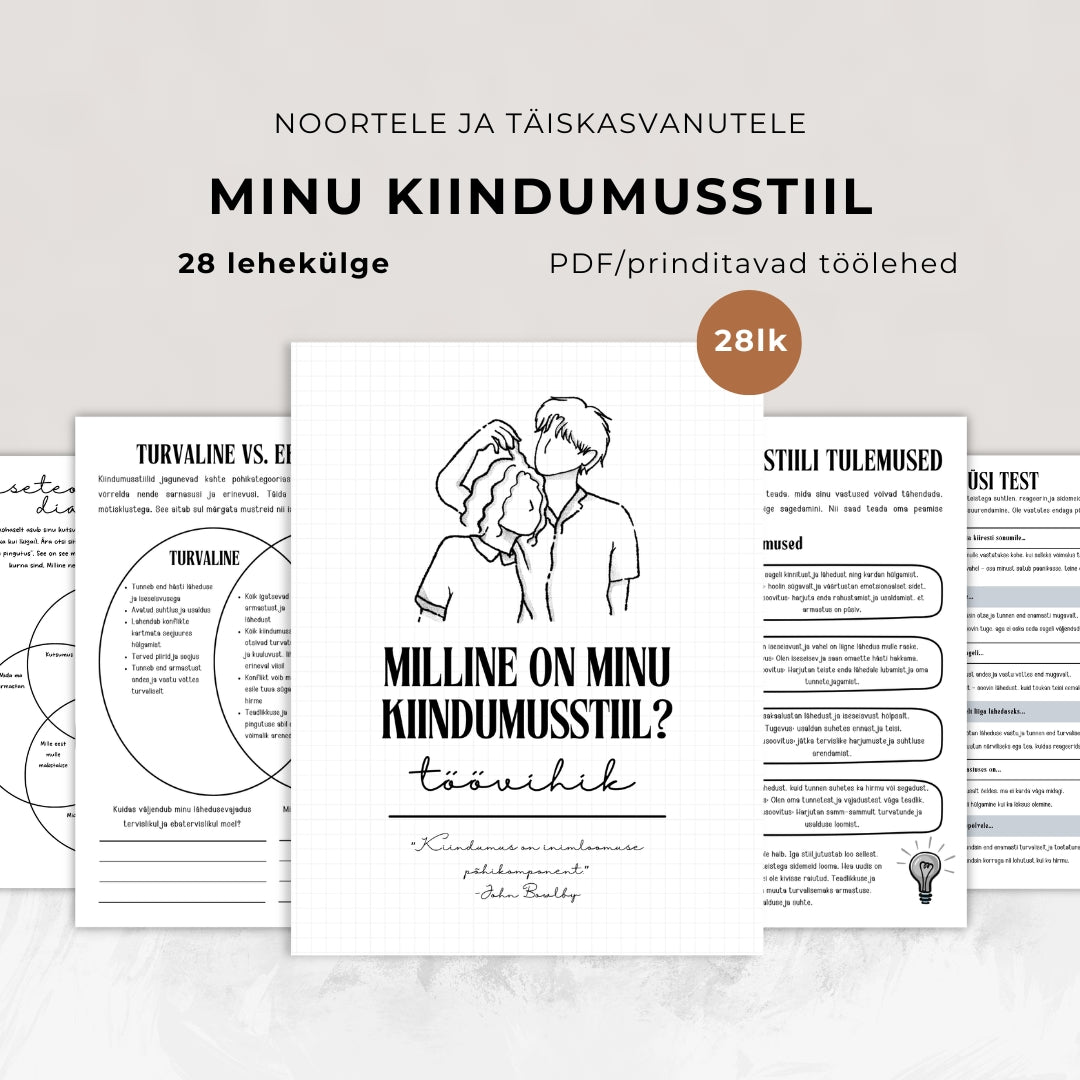 Minu kiindumusstiil (töövihik)