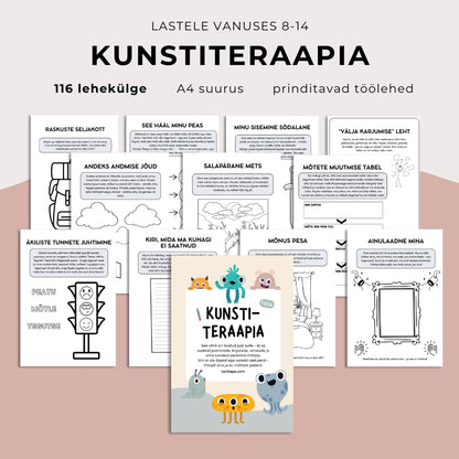 Kunstiteraapia - 116 loovat ja mängulist harjutust lastele