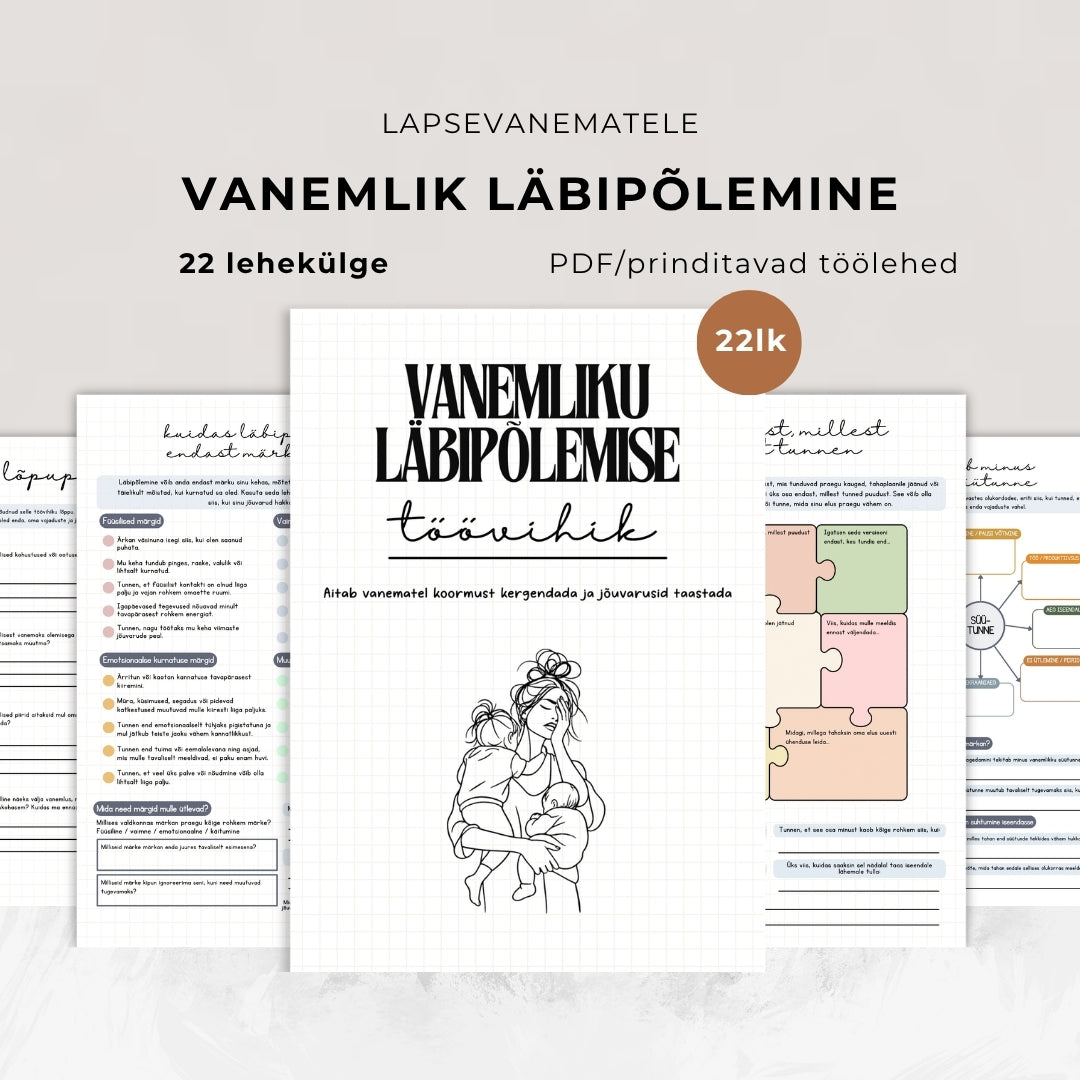 Vanemliku läbipõlemise töövihik