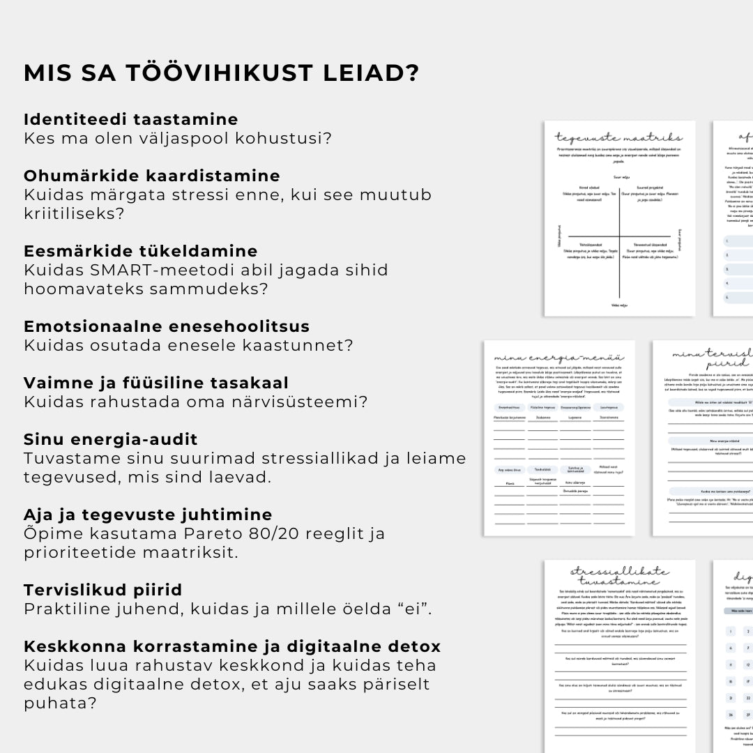 Läbipõlemise töövihik