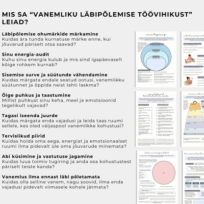 Vanemliku läbipõlemise töövihik