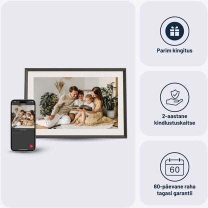 10.1'' Digitaalne pildiraam