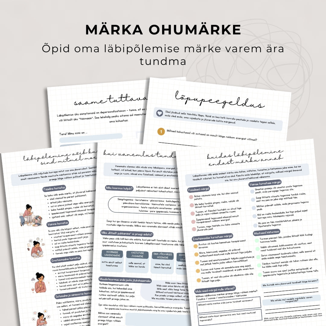 Vanemliku läbipõlemise töövihik