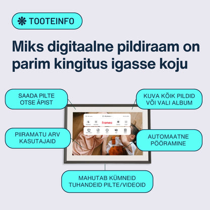 10.1'' Digitaalne pildiraam