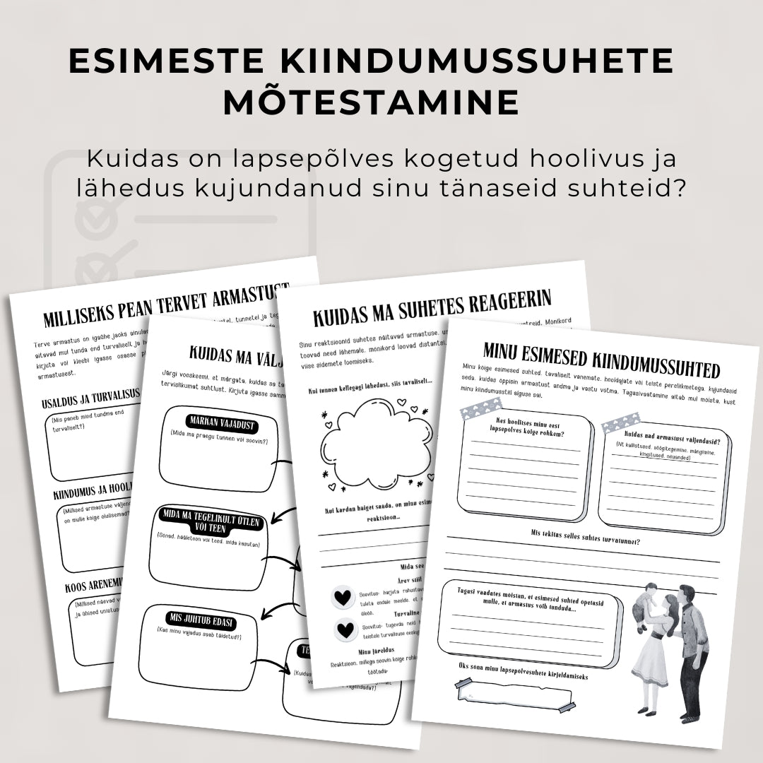 Minu kiindumusstiil (töövihik)