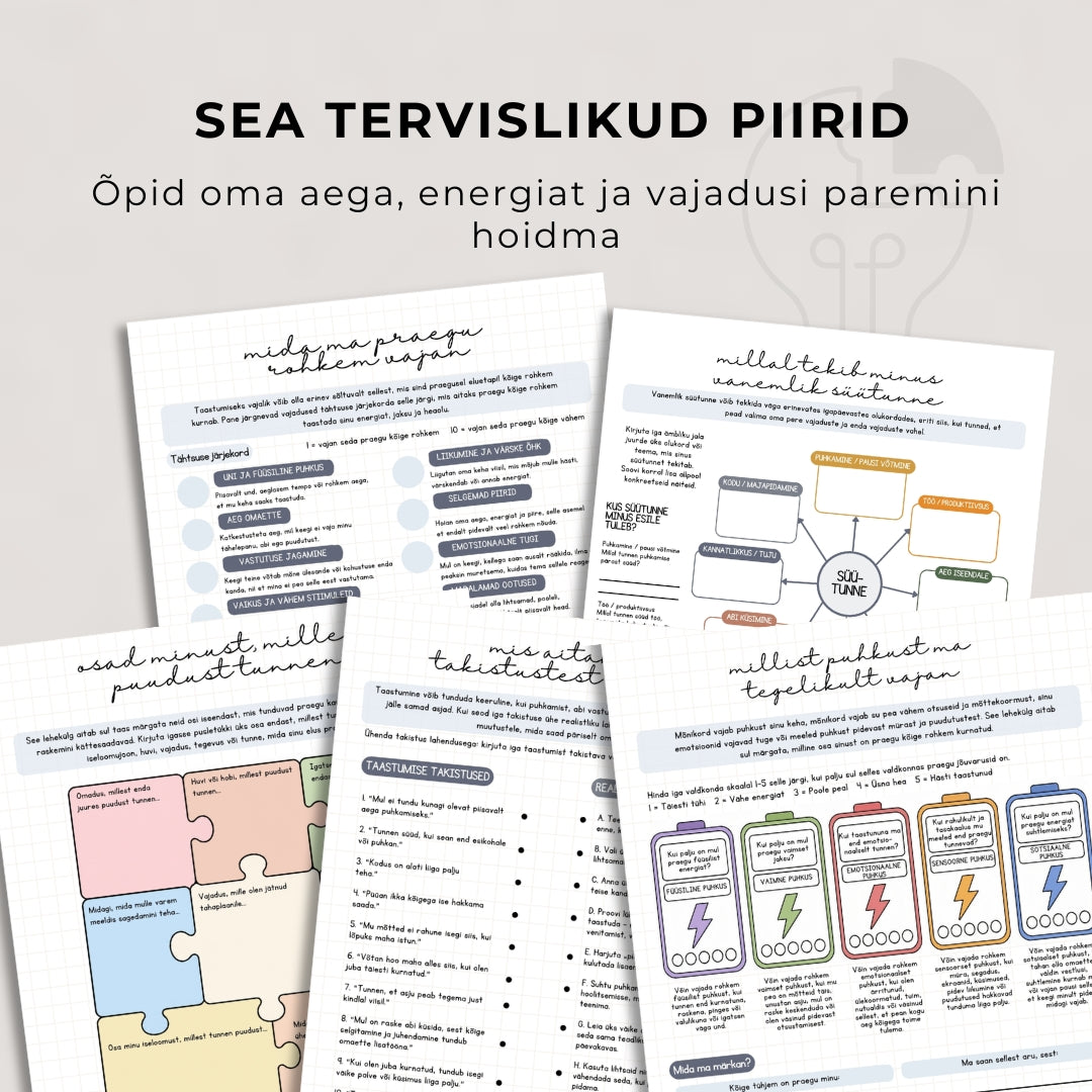 Vanemliku läbipõlemise töövihik