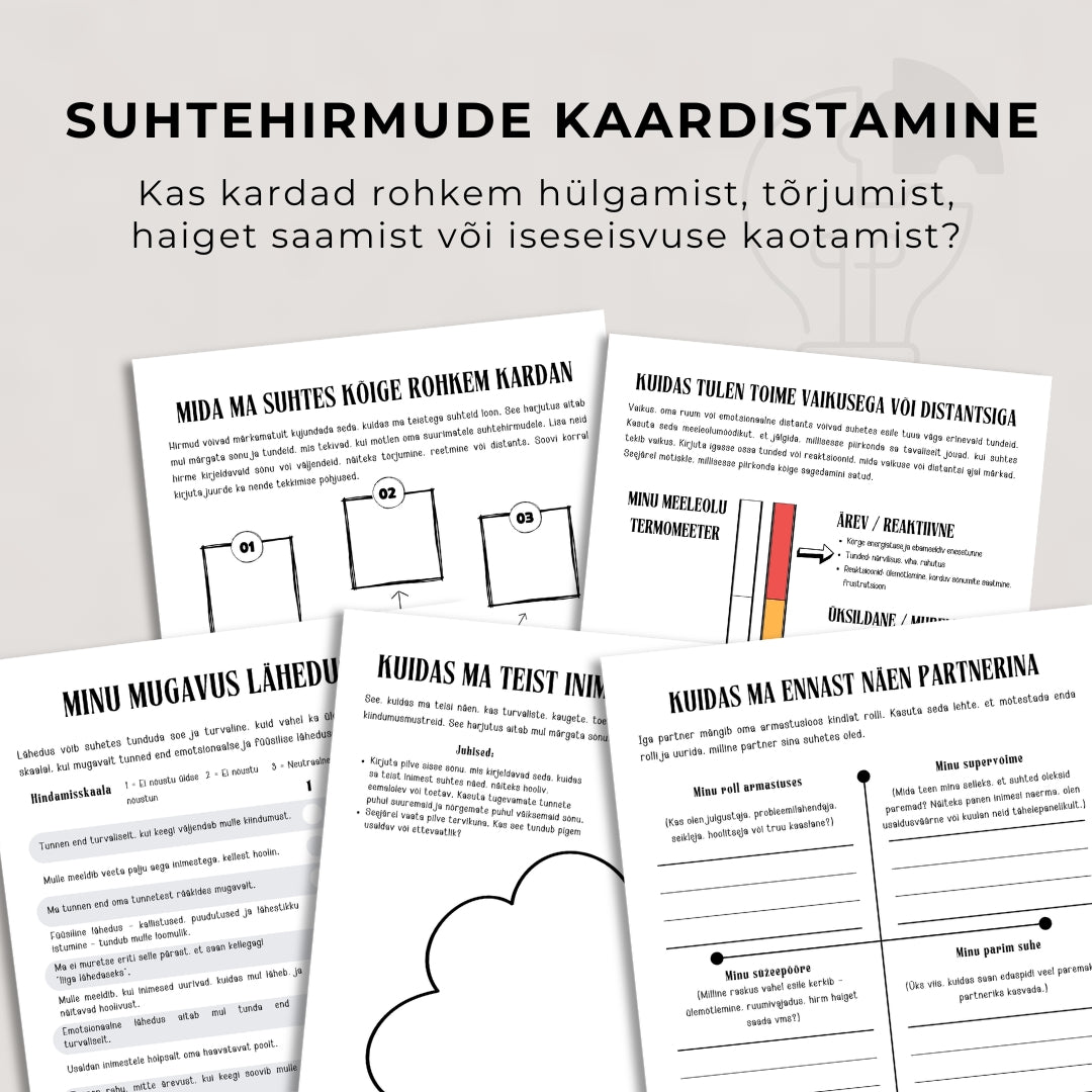 Minu kiindumusstiil (töövihik)