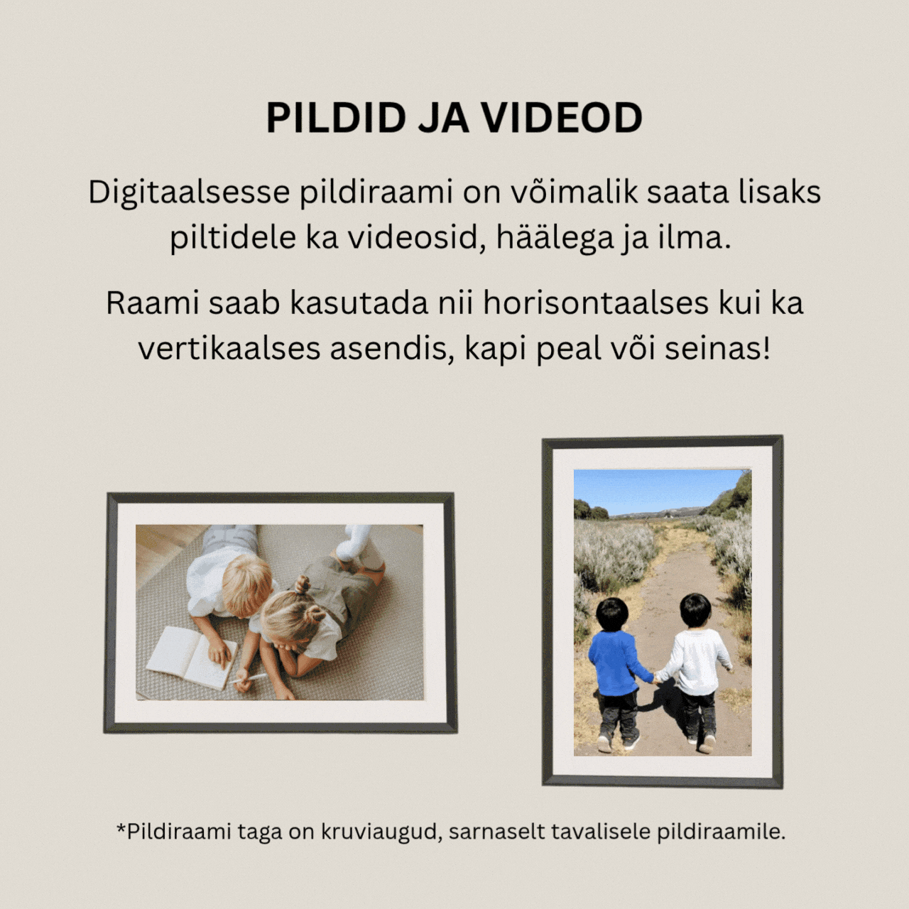 Parim Kingitus: Digitaalne Pildiraam